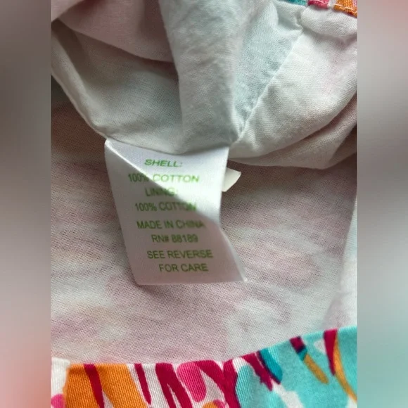 Lily Pulitzer Cotton Flamingo Print Mini Dress - Picture 4 of 7